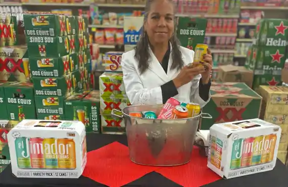 Let them taste it before they buy it.